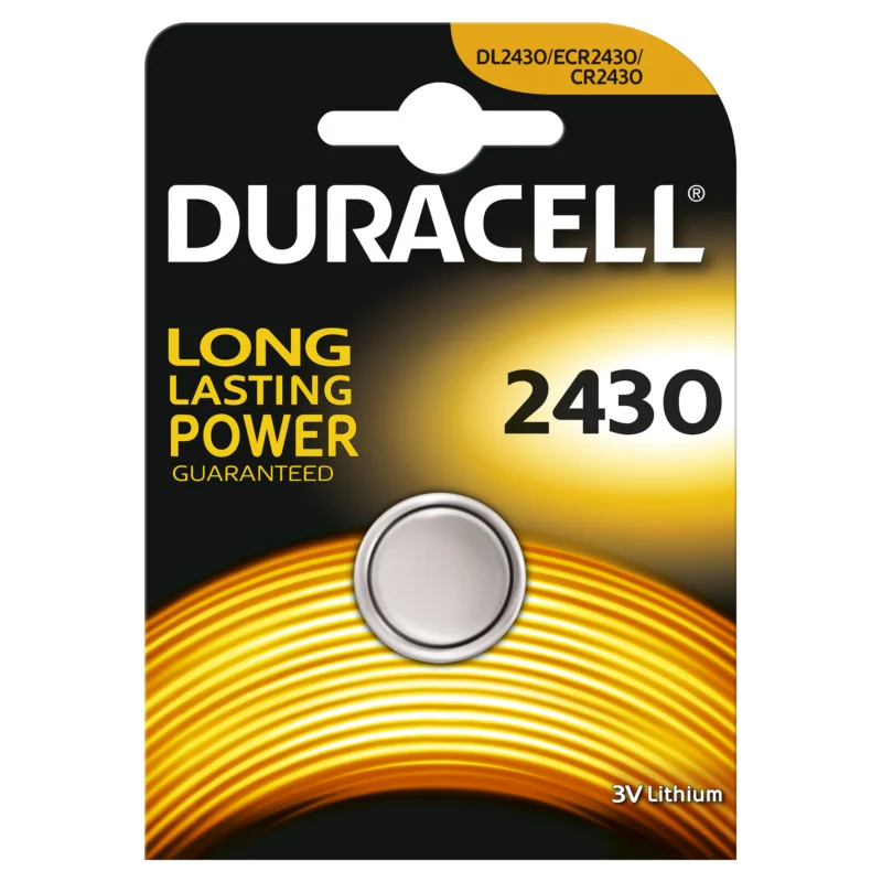 Favoriet Duracell - Batterij - Duracell DL2430 (Blister a 1st) Verpakt per doos a 10 blisters = 10 batterijen - CR2430 - 80215210